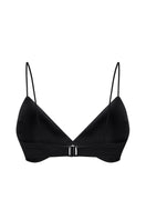 Nué Poppy Bullet Bra featuring smooth cups and adjustable straps, designed for comfortable support and a sleek fit.
