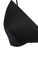 Nué Poppy Bullet Bra, stylish black bra with smooth cups and adjustable straps, designed for comfort and support.