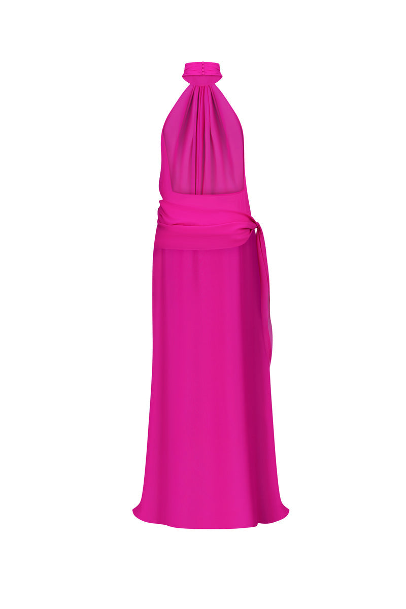 Nué DAPHNE gown featuring elegant fabric and intricate design, perfect for formal occasions or evening wear.