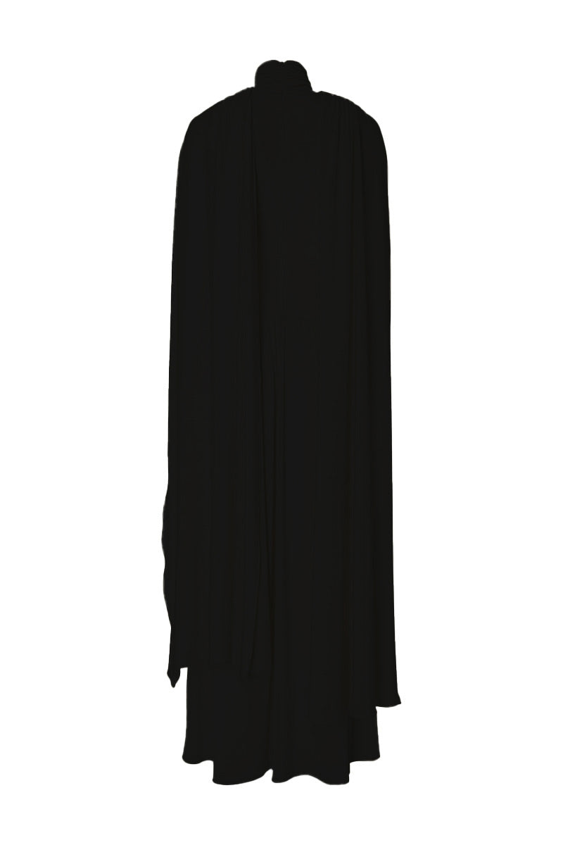 INFINITY DRESS IN BLACK