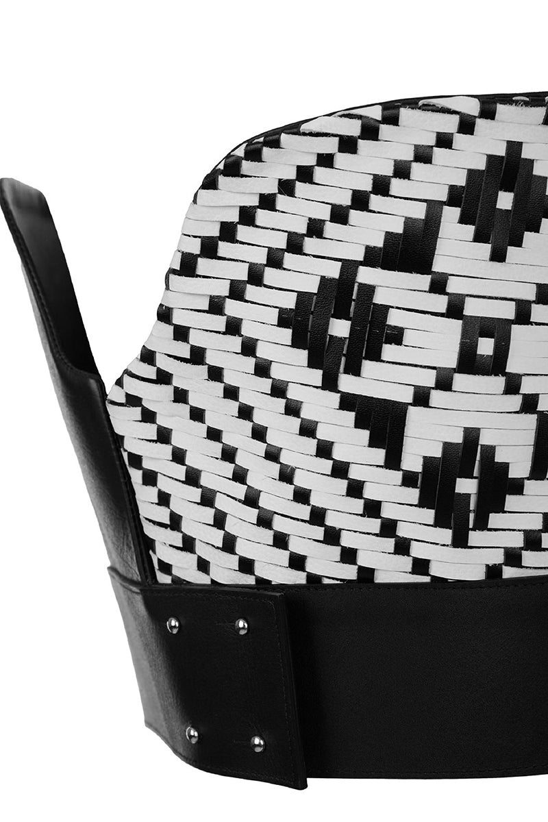 INTRECCIATTO TOP LEATHER - CULT MIA