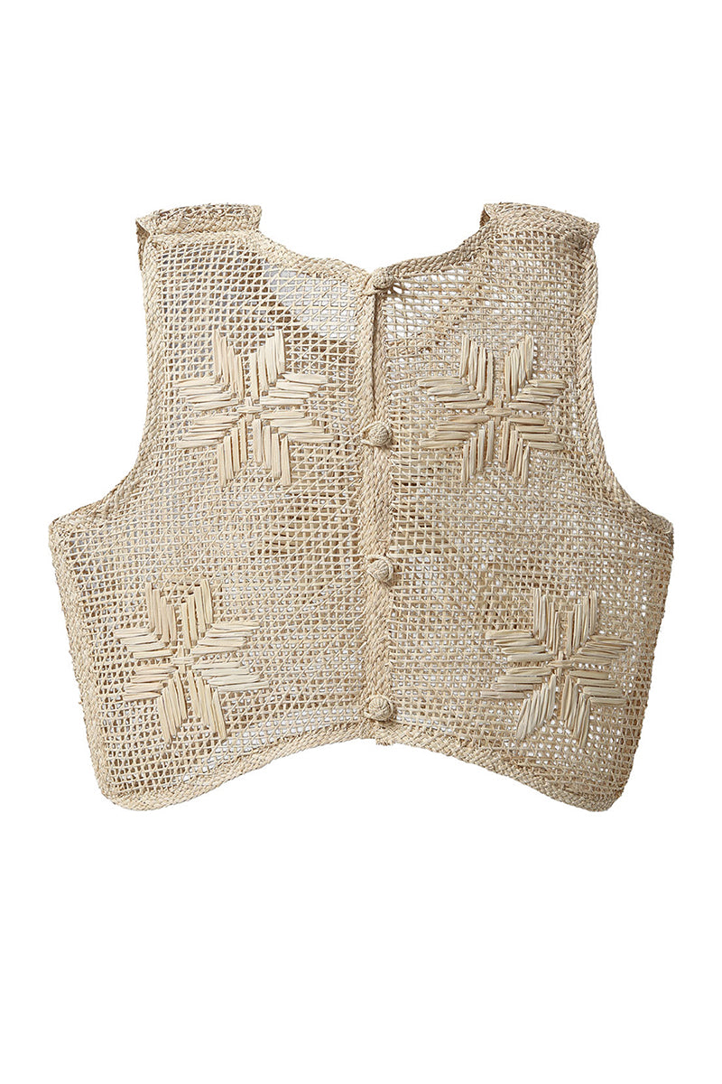 Maz Manuela Álvarez Iraca Swimmer's Top, stylish swimwear top with vibrant design, perfect for beach or pool days.