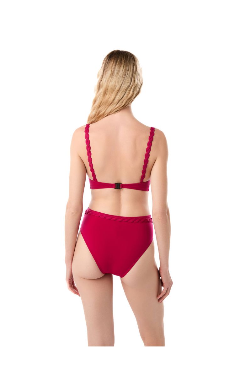 IRIS TOP WITH ASTER BOTTOM IN WILD MAGENTA - CULT MIA