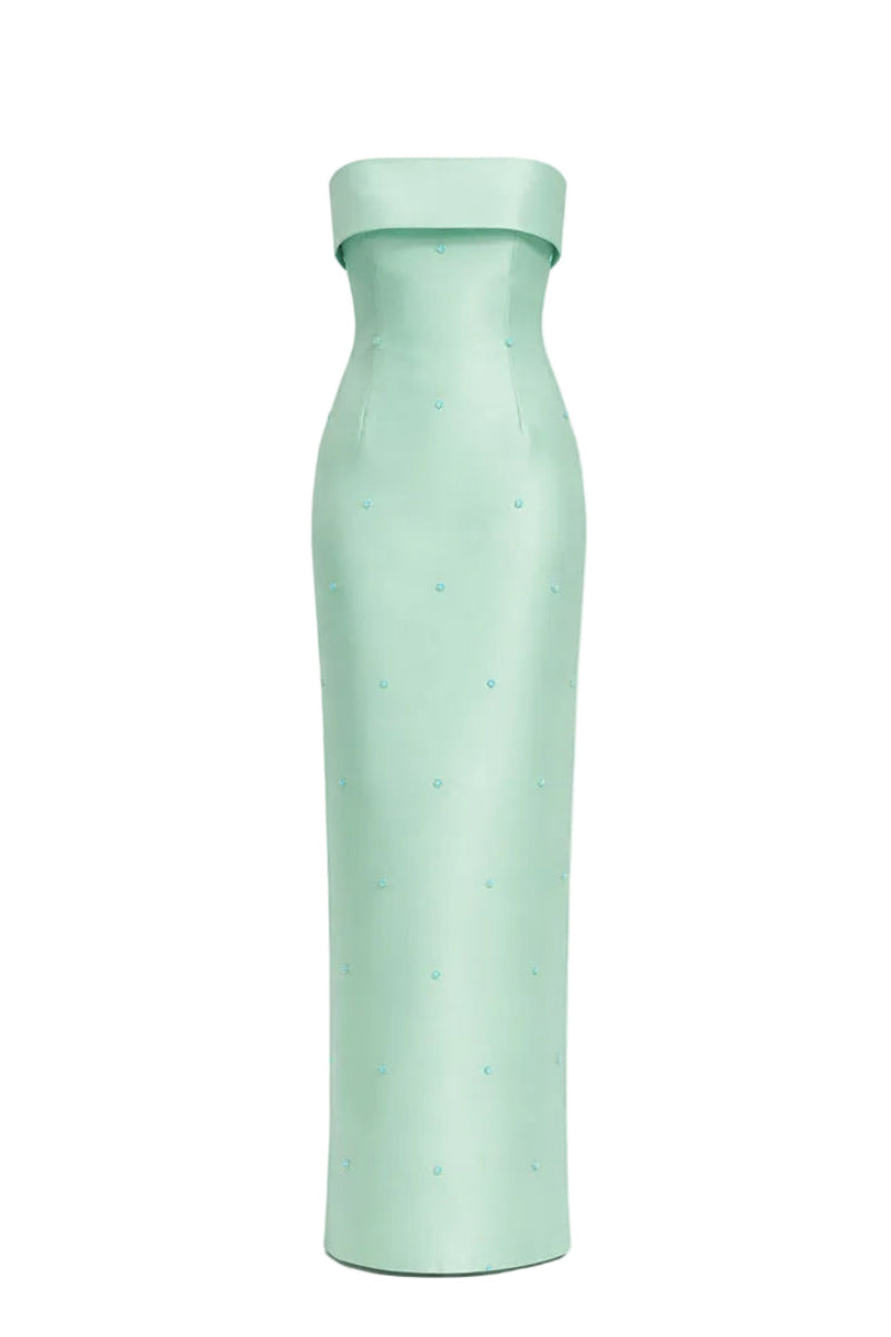 ISOLDE MAXI DRESS IN MINT | CULT MIA | URBAN MUSE ISOLDE MAXI DRESS IN MINT | CULT MIA | URBAN MUSE