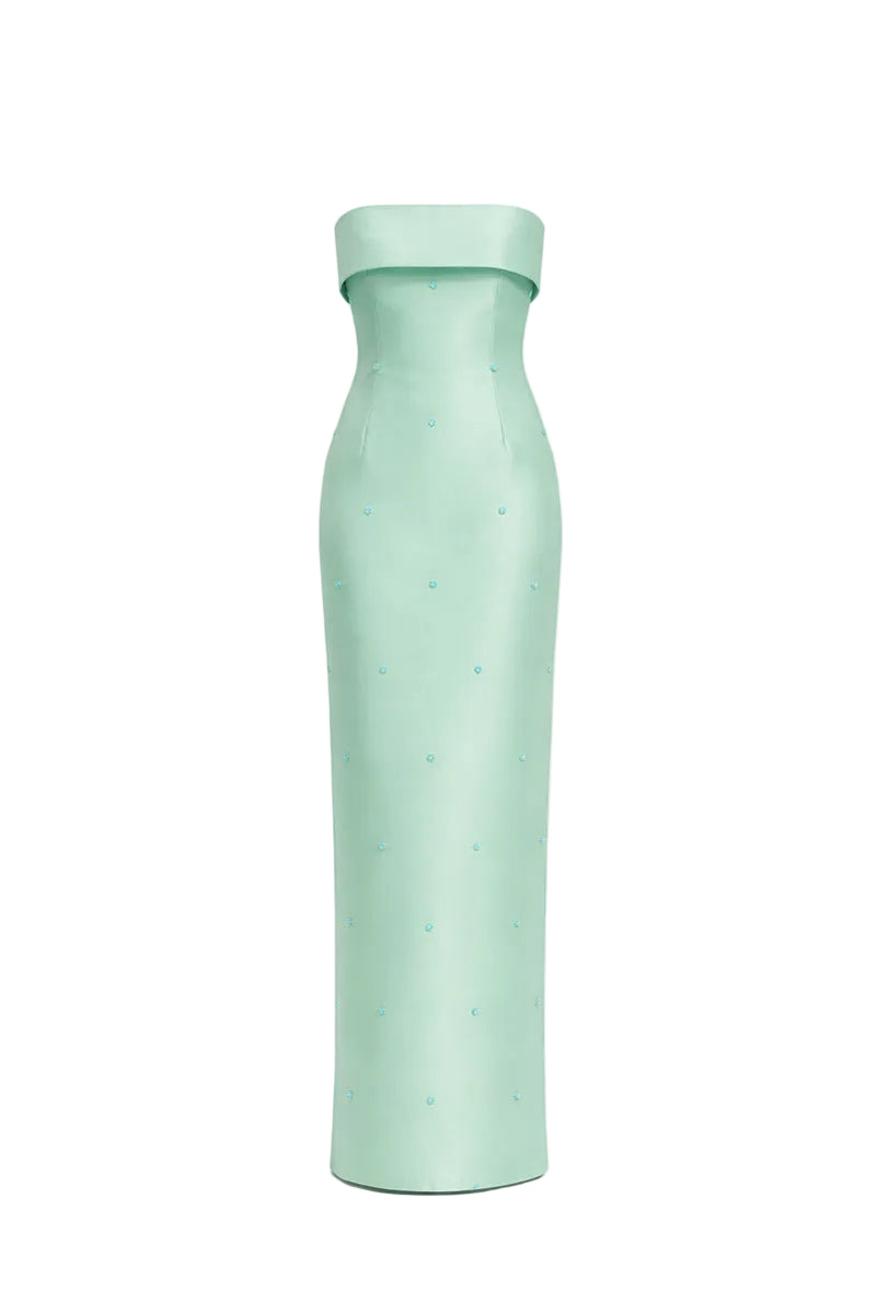 ISOLDE MAXI DRESS IN MINT - CULT MIA