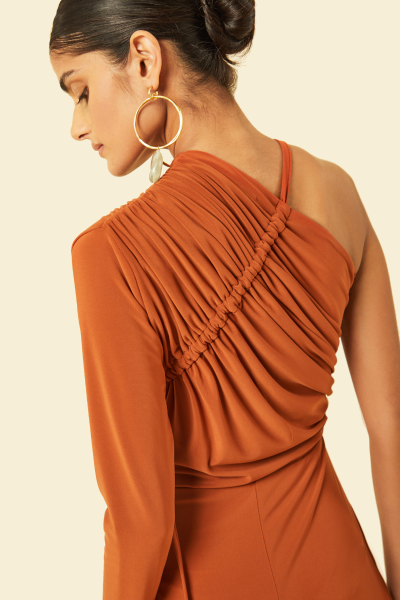 IVY JUMPSUIT IN ORANGE - CULT MIA
