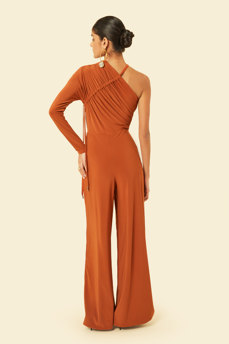 IVY JUMPSUIT IN ORANGE - CULT MIA