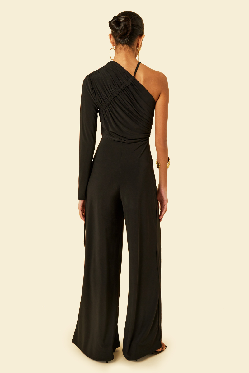IVY JUMPSUIT IN BLACK - CULT MIA