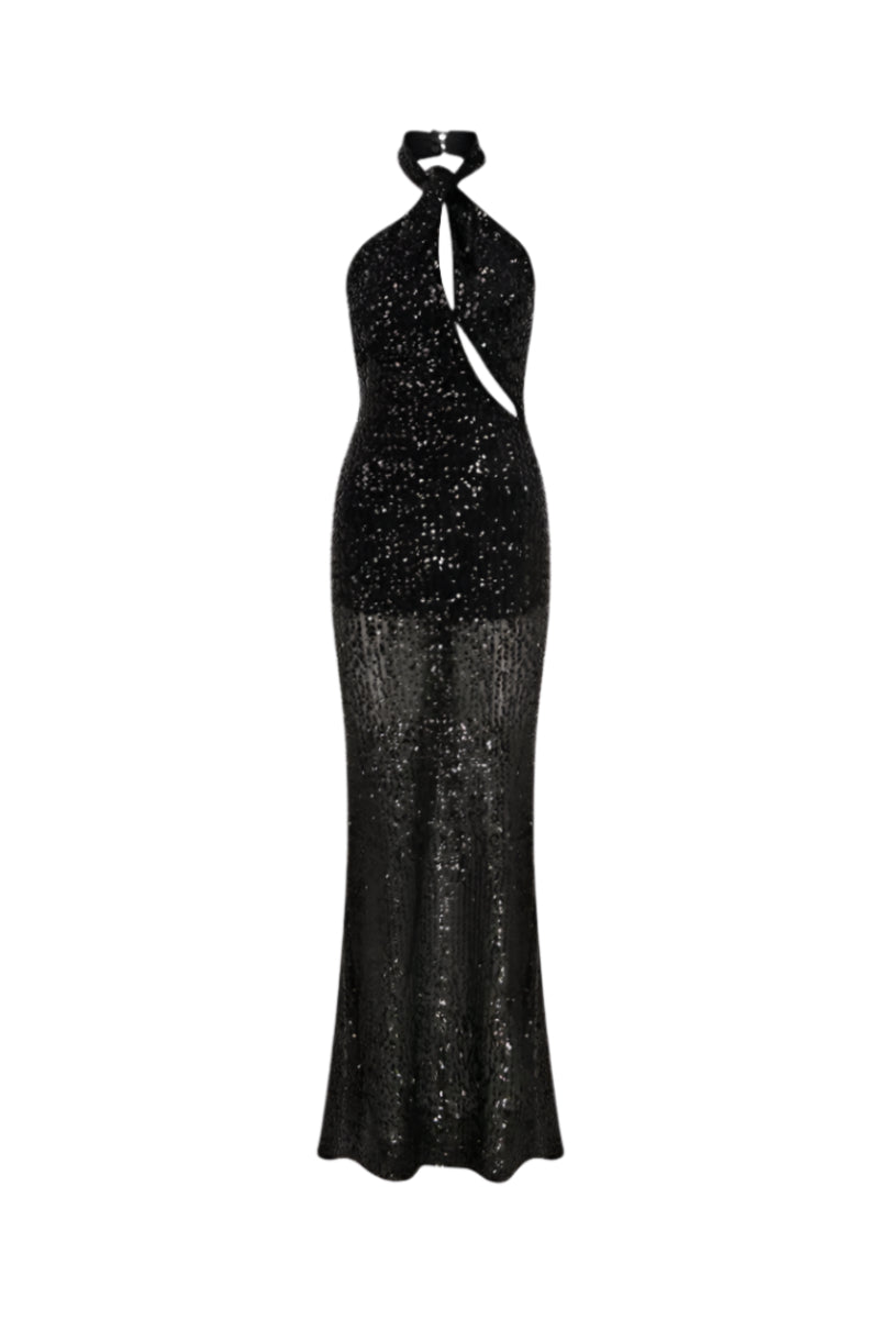 VERA DRESS IN BLACK - CULT MIA