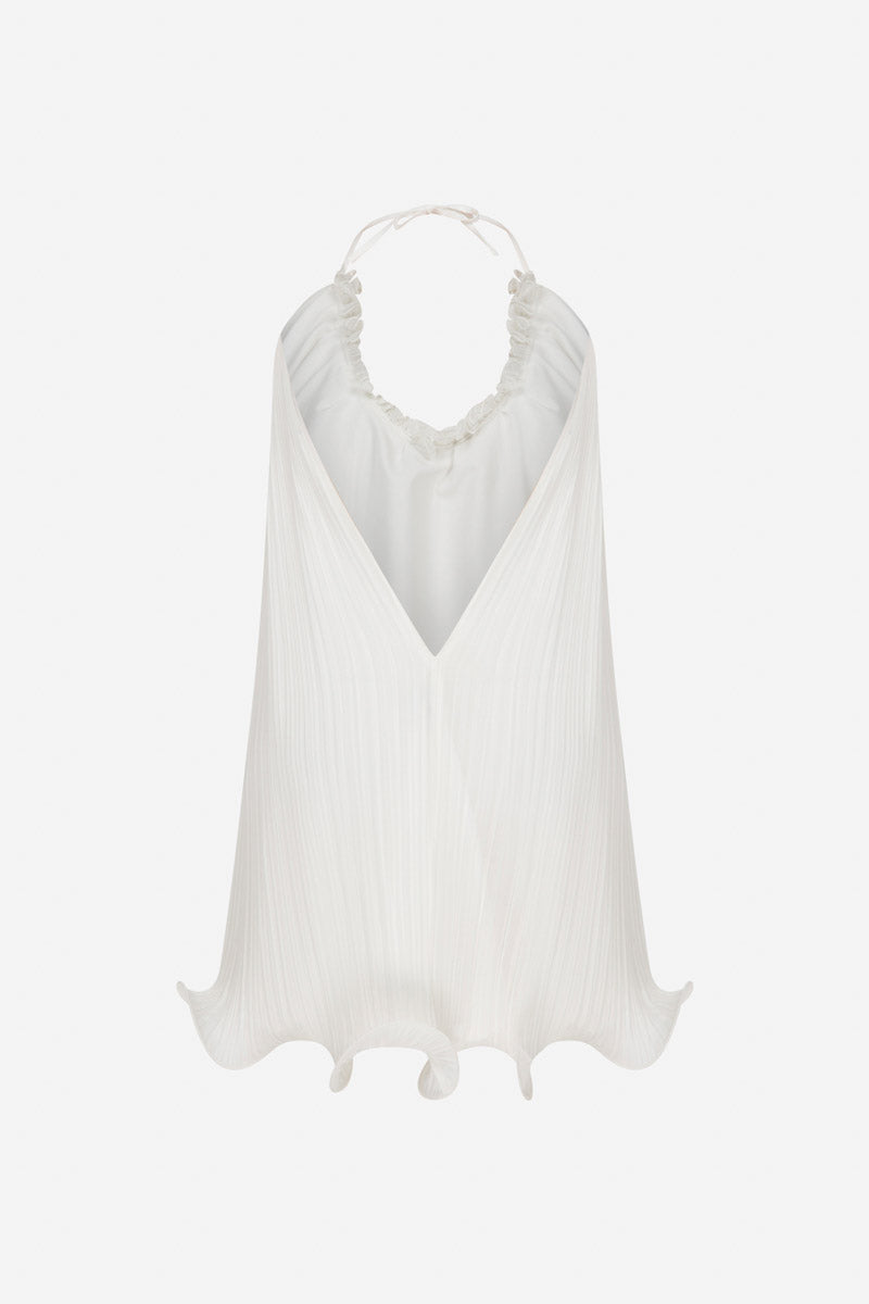SWAN MINI DRESS IN WHITE - CULT MIA