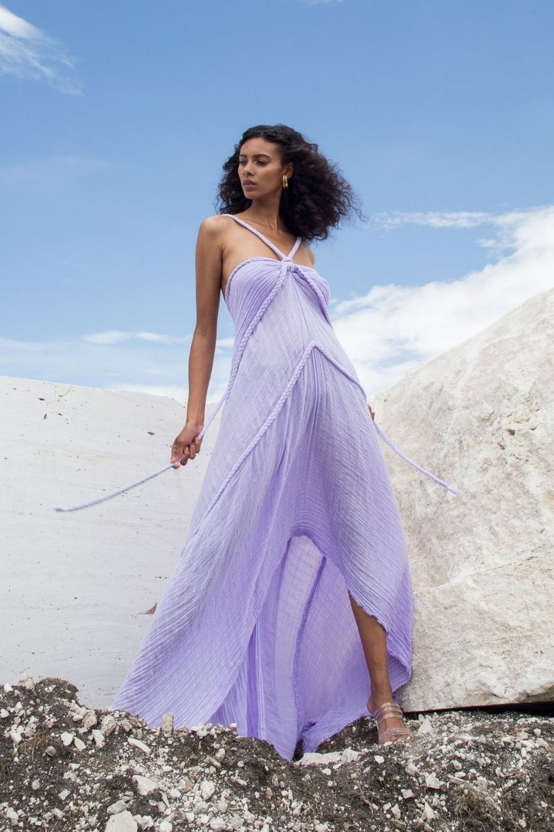 ILYA DRESS IN LILAC - CULT MIA