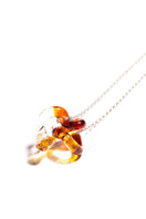 INTERCONEXION PENDANT IN AMBER