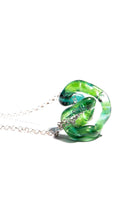 INTERCONEXION PENDANT IN GREEN