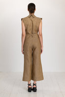 Ana + Maria Isabela jumpsuit in Apple Cinnamon, featuring a stylish, comfortable one-piece design with a vibrant color.