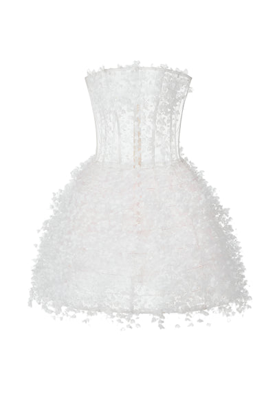 IVORY FLOWERS MINI DRESS | CULT MIA | Montsand