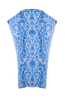 Nana Gotti Izara kaftan maxi dress with flowing fabric and intricate patterns, perfect for elegant summer wear.
