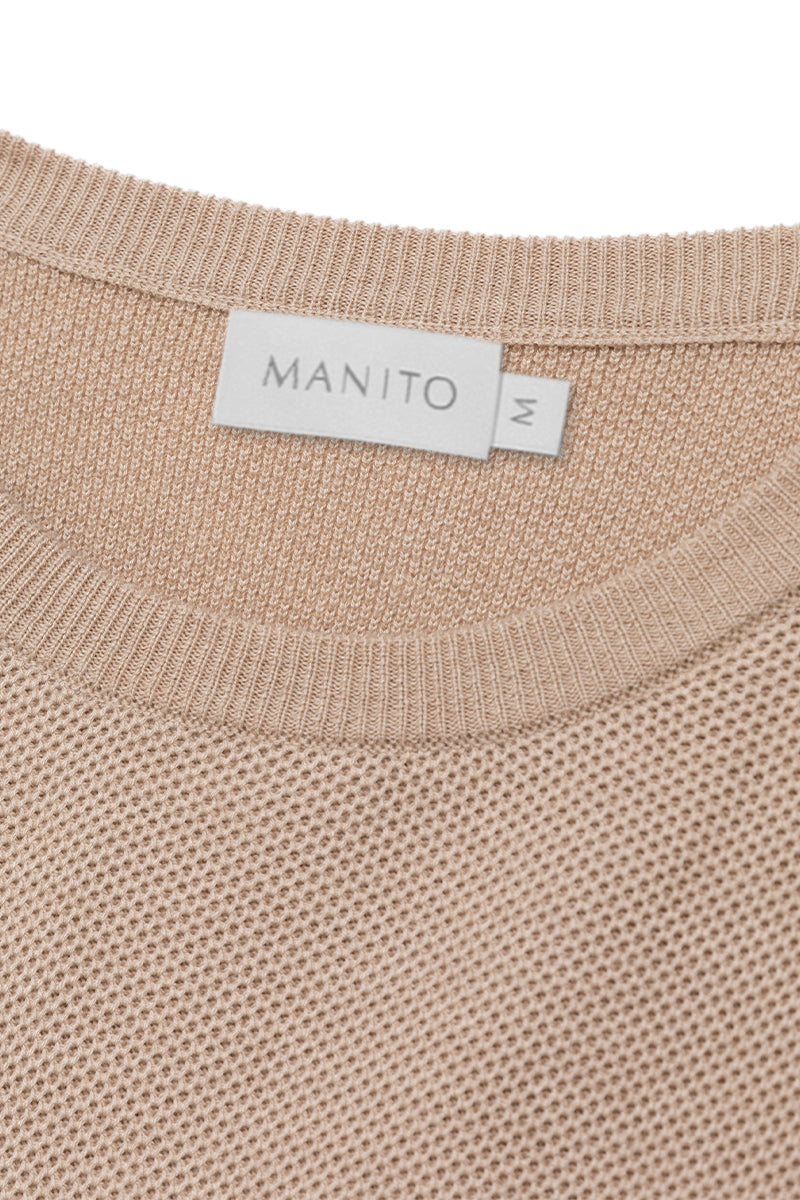 MELLOW SILK CASHMERE SET IN SAND - CULT MIA
