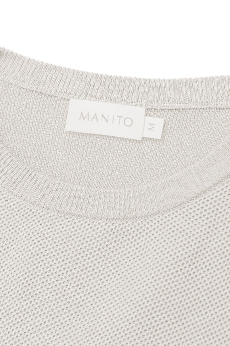 MELLOW SILK CASHMERE SET IN WHITE - CULT MIA