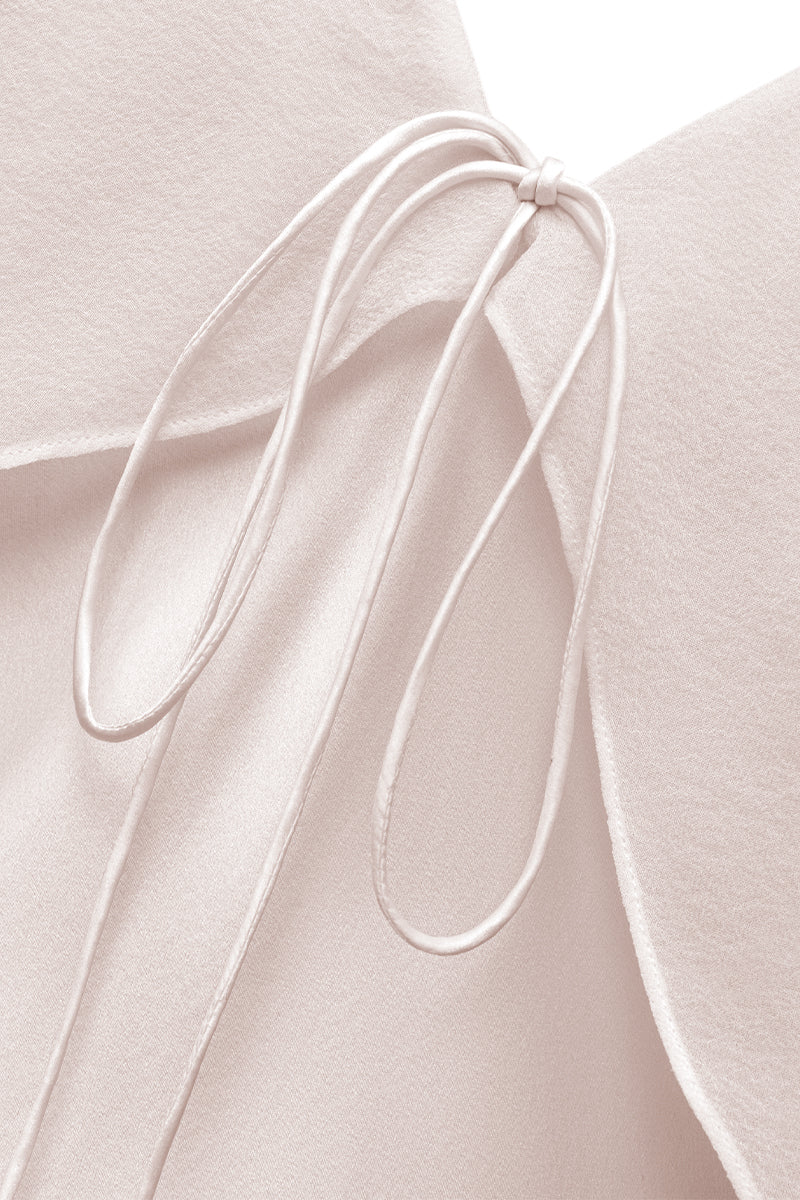 CRETE SILK MIDI DRESS IN PINK - CULT MIA