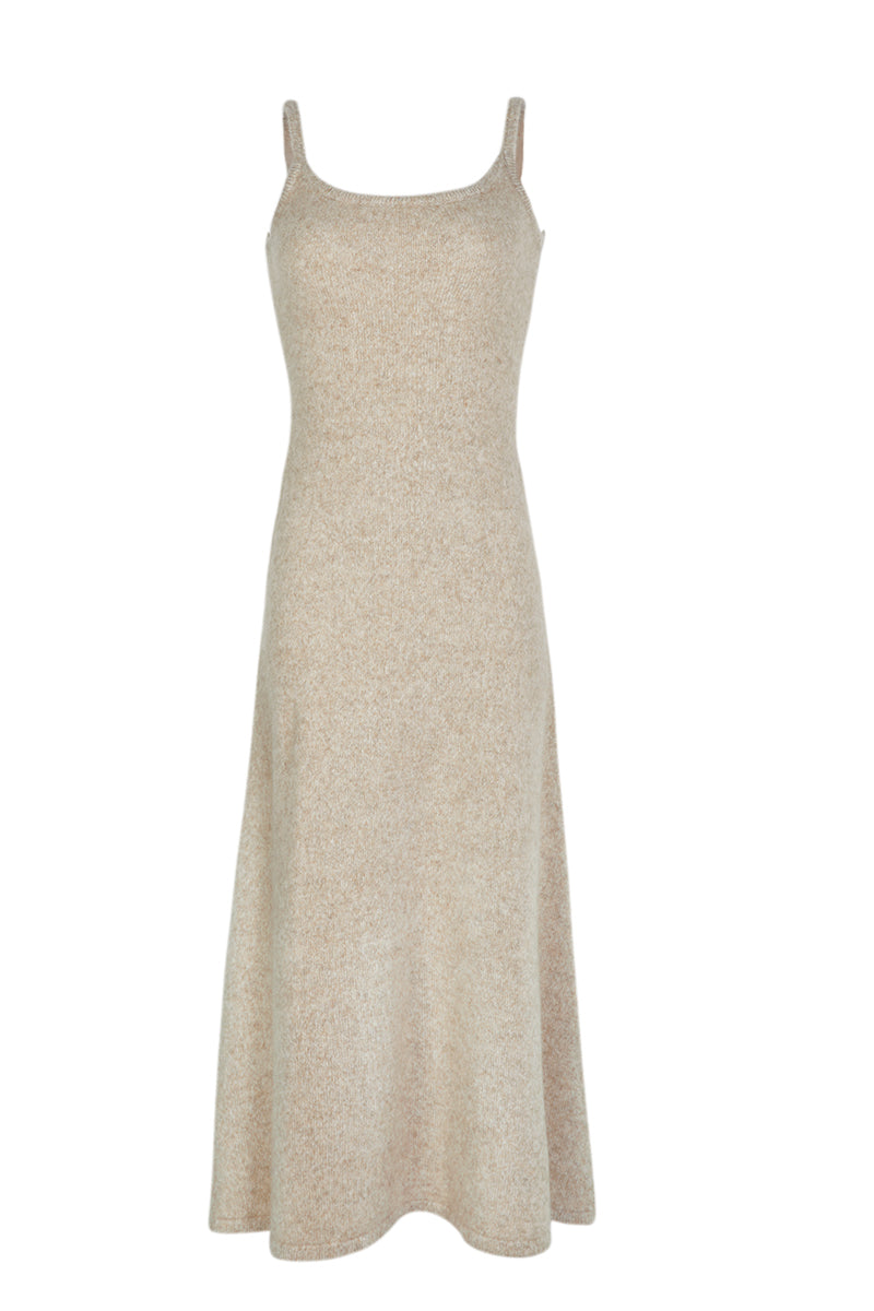 HEATHER SILK CASHMERE DRESS IN DUSK - CULT MIA