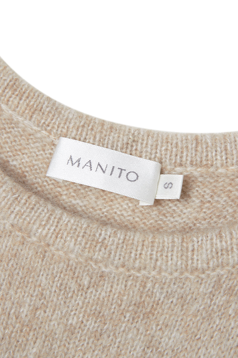 HEATHER SILK CASHMERE DRESS IN DUSK - CULT MIA