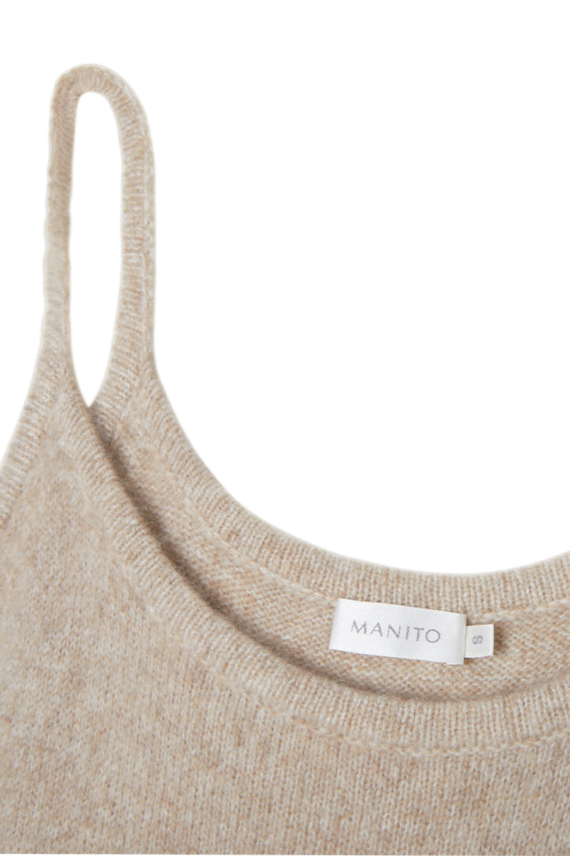 HEATHER SILK CASHMERE DRESS IN DUSK - CULT MIA