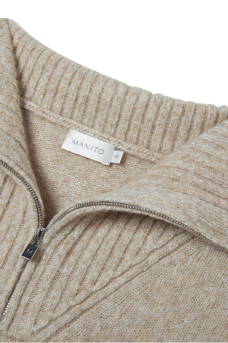 HEATHER SILK CASHMERE PULLOVER IN DUSK - CULT MIA