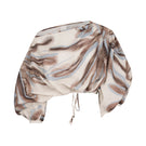 Tinta Latina Jacinta blouse in ivory print, lightweight top with floral pattern, casual and stylish women's fashion top.