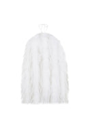 Mini feather dress by JC Pajares featuring a stylish, lightweight design perfect for fashionable occasions.