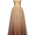 Elegant ANIVIA gown by JOSÉPHINE featuring flowing fabric and intricate details, perfect for formal occasions.