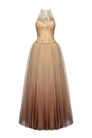 Elegant ANIVIA gown by JOSÉPHINE featuring flowing fabric and intricate details, perfect for formal occasions.