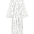 White June dress cover-up by Jessica K, lightweight and stylish with a flowy fabric, perfect for beach or poolside wear.