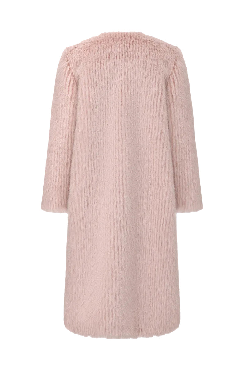 J'ADORE FAUX FUR LONG COAT - CULT MIA