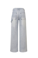 Blue Jade jeans by TT Studios, casual denim pants with a classic fit, shown in a front view.
