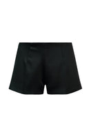 Black JOSEFA shorts by Lorena Saravia featuring a stylish, comfortable fit and modern design.
