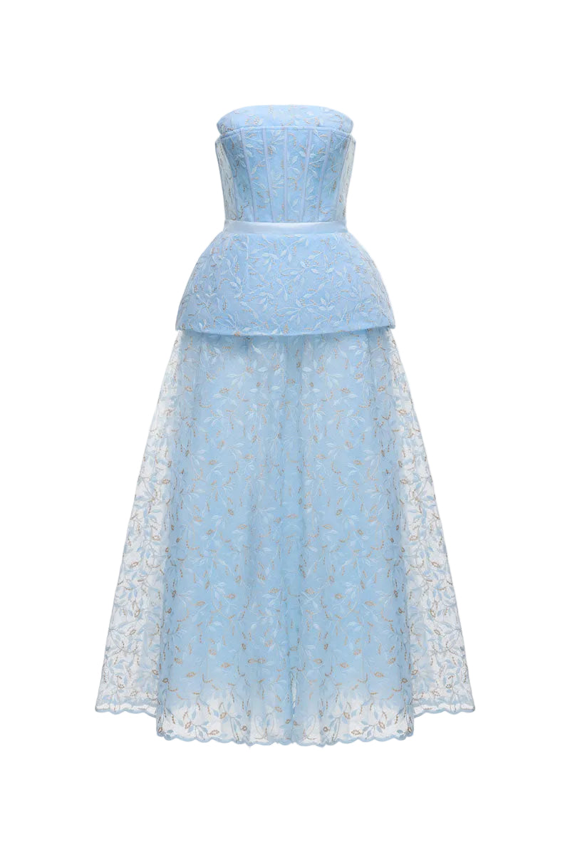 KYLIE DRESS IN BLUE