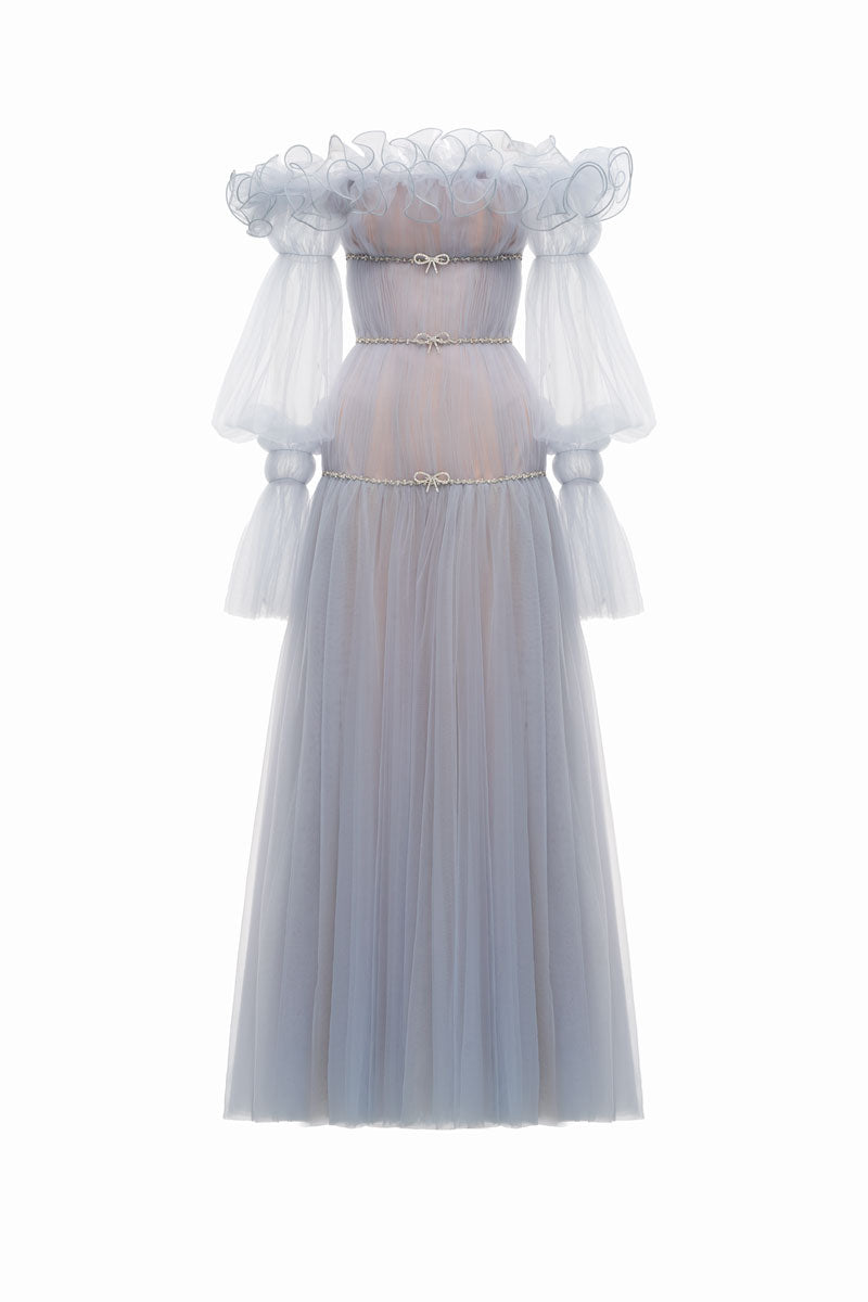AURORA DRESS IN BLUE