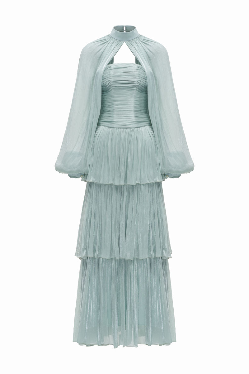 ALZIRA DRESS IN BLUE