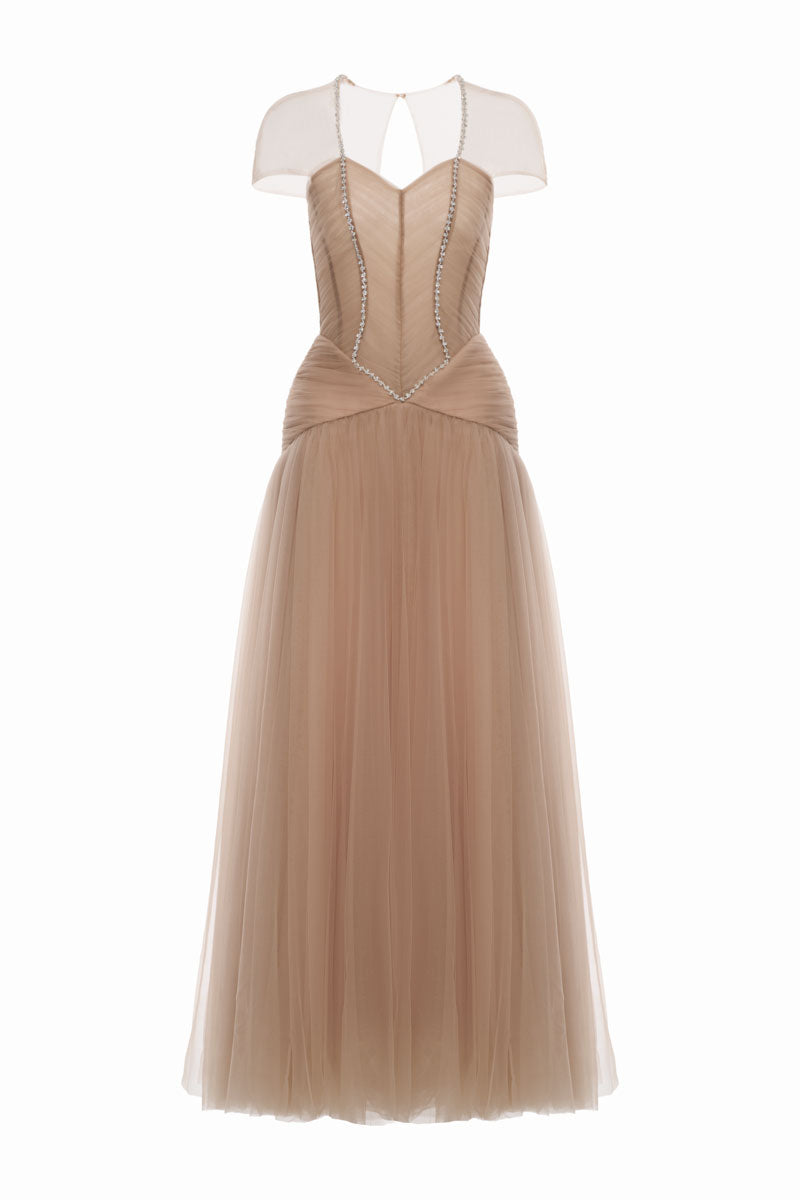 DELIAH DRESS IN TULLE