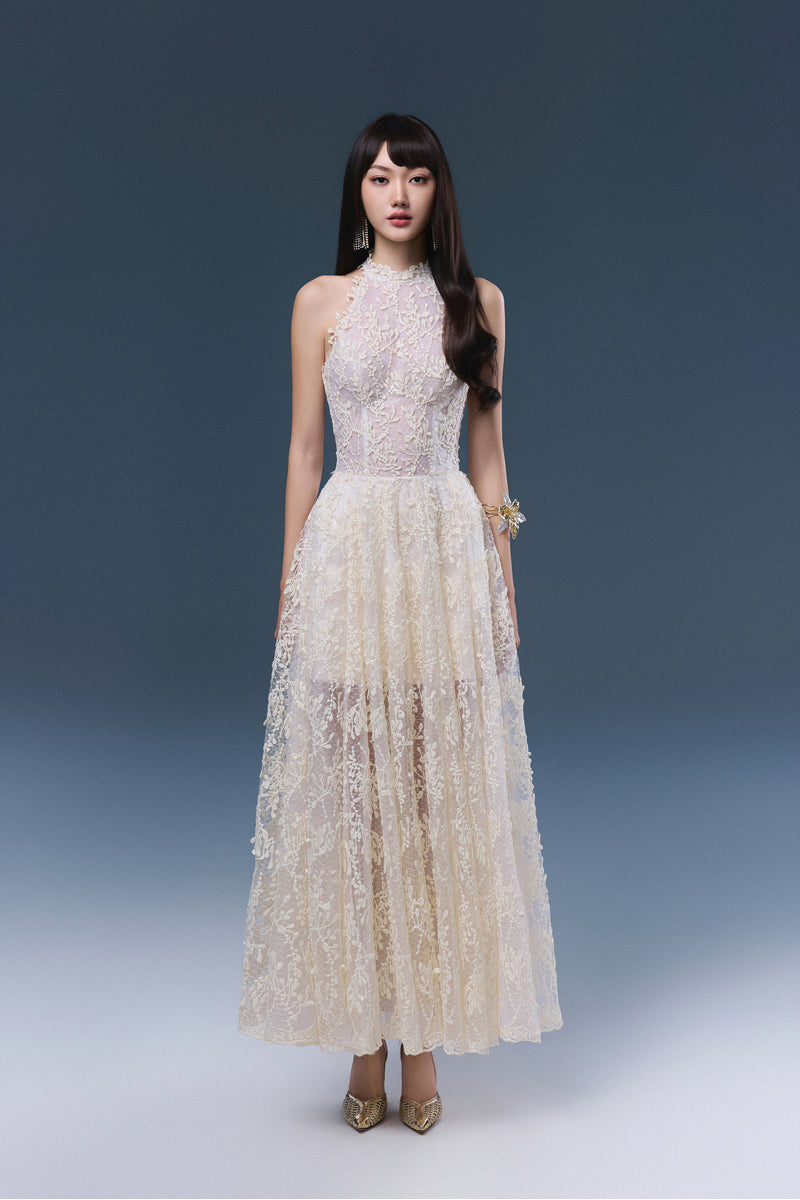 CYNTHIA DRESS IN CREAM