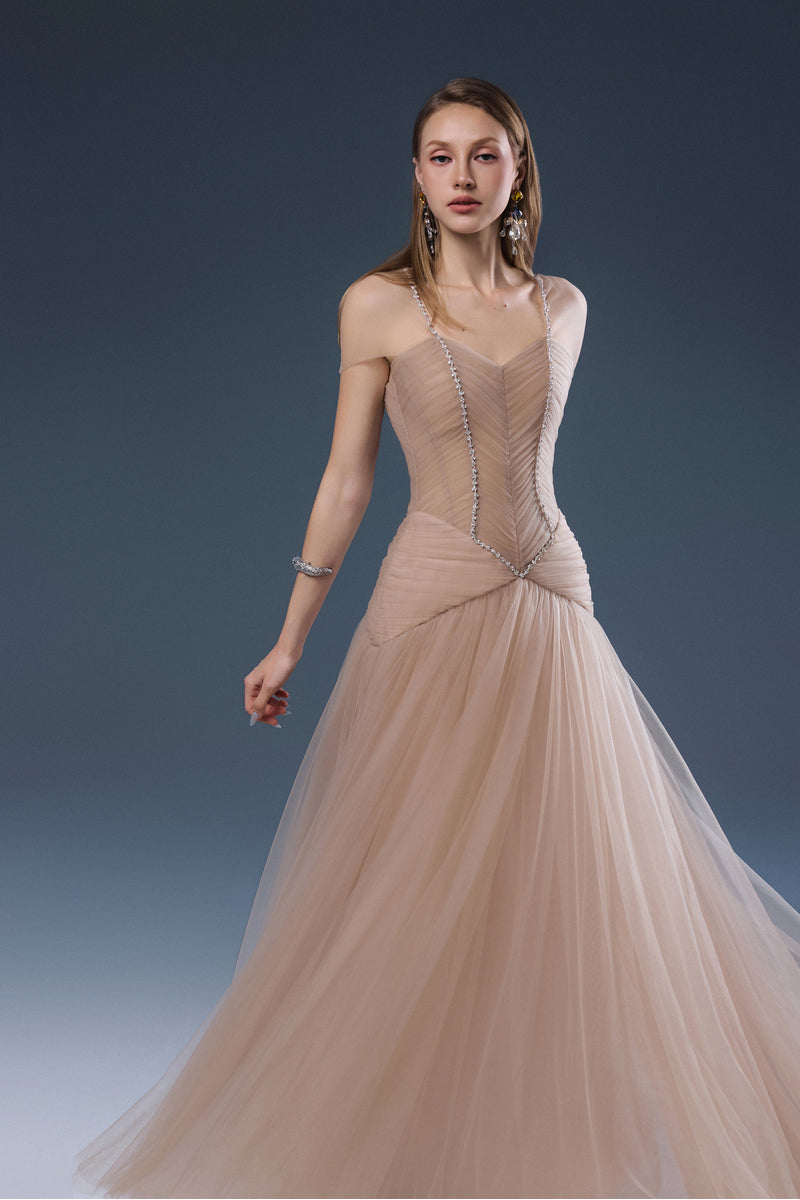 DELIAH DRESS IN TULLE