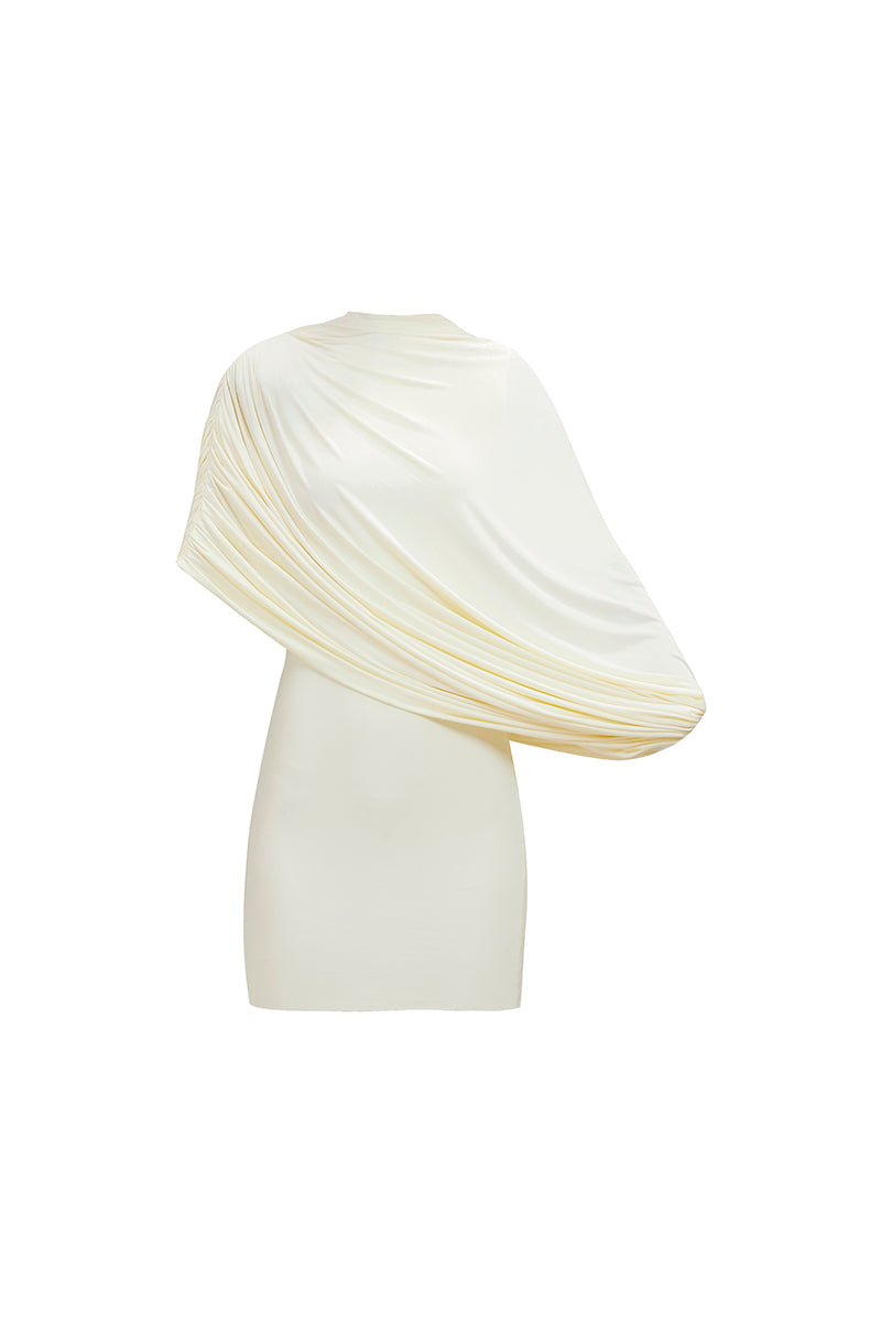 JUDITH DRESS IN OFF WHITE