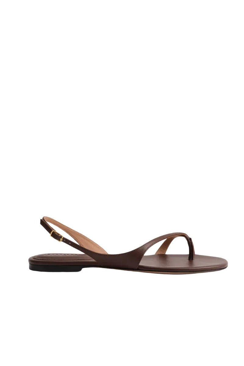 Kolane Esme Tobacco Sandals with strappy design and open toe, stylish footwear for casual and summer wear.