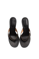 Black Kolane Annie Sandal size 45, stylish open-toe sandal with ankle strap and block heel, displayed on a neutral background.
