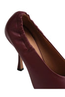 Kolane Maya Pump 90 heels in rosewood color, featuring elegant design with pointed toe and slim heel.