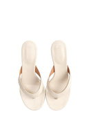 Kolane Annie Sandal 45 in Ivory, stylish open-toe sandals with ankle straps, perfect for summer occasions.