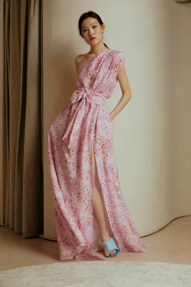 KAI DRESS IN PINK FLORAL - CULT MIA