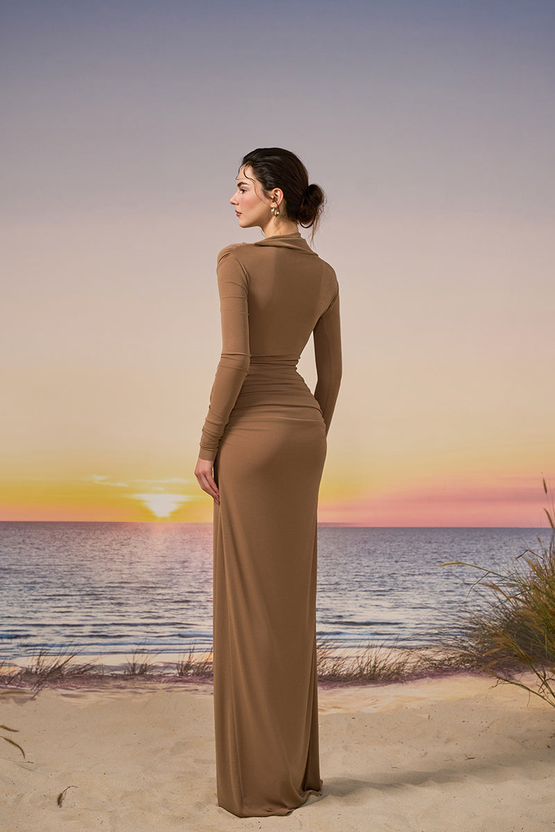 brown dress gold jewelry Best Jewelry for a Brown Dress