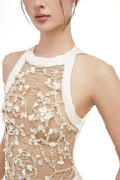 White Ivy Tulle Top and Hazel Silk Taffeta Skirt co-ords by 21Six, featuring tulle fabric top and silk taffeta skirt.