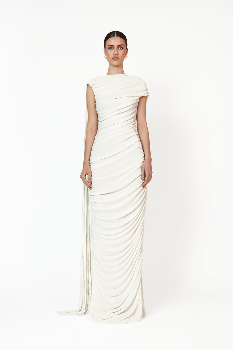 KALICEA DRESS IN WHITE - CULT MIA